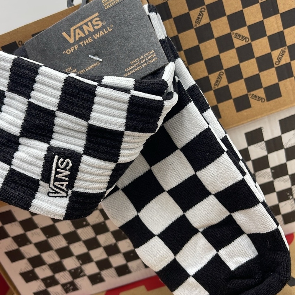 VANS "Off The Wall" socks Checkerboard - Picture 6 of 16